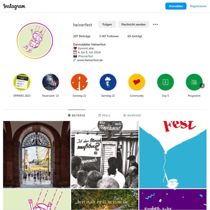 Folgt uns auf Instagram