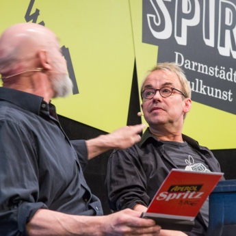 Badesalz bei der Spirwes-Preisverleihung im Staatstheater Darmstadt an Krimiautor Andreas Breidert und die Junge Bühne Ohlebach, 25. Juni 2017 (Foto: Christoph Rau, www.christoph-rau.de)