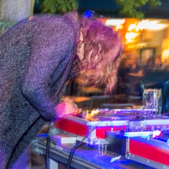 Piazza an der Stadtkirche beim 67. Darmstädter Heinerfest, 29.6. - 3.7.2017 (Foto: Christoph Rau, www.christoph-rau.de)