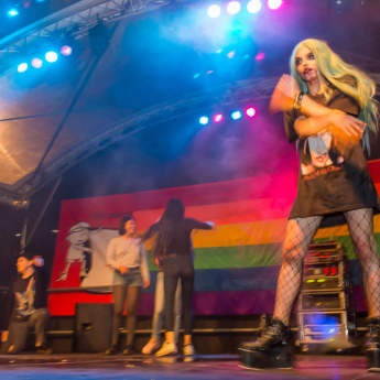 20 Jahre Schlager-Trash-Show beim 67. Darmstädter Heinerfest, 29.6. - 3.7.2017 (Foto: Christoph Rau, www.christoph-rau.de)
