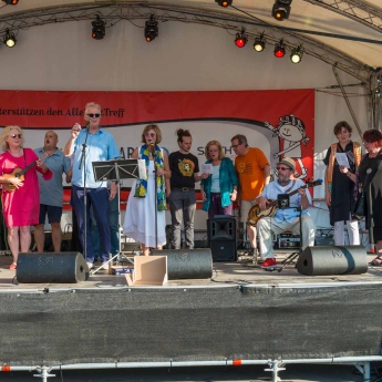AlleWeltTreff Friedensplatz, 68. Darmstädter Heinerfest, 28.6. - 2.7.2018, (Foto: Christoph Rau, www.christoph-rau.de)