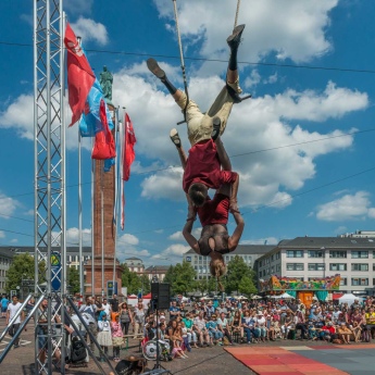 Circus Waldoni, 68. Darmstädter Heinerfest, 28.6. - 2.7.2018, (Foto: Christoph Rau, www.christoph-rau.de)