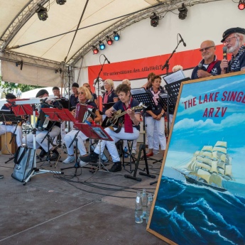 Lake Singers Alkmaar im AlleWeltTreff, 68. Darmstädter Heinerfest, 28.6. - 2.7.2018, (Foto: Christoph Rau, www.christoph-rau.de)