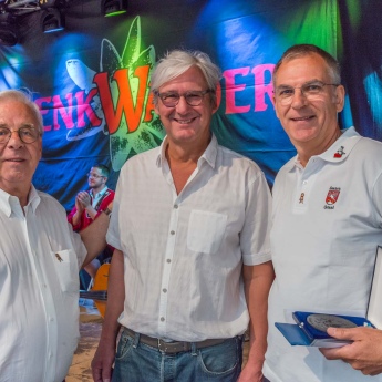 Heiner-Frühschoppen in der Festhalle Hausmann, 68. Darmstädter Heinerfest, 28.6. - 2.7.2018, (Foto: Christoph Rau, www.christoph-rau.de)