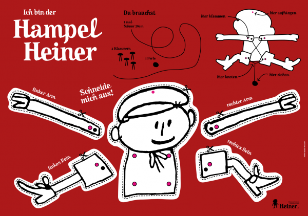 bastelbogen hampelheiner