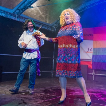 20 Jahre Schlager-Trash-Show beim 67. Darmstädter Heinerfest, 29.6. - 3.7.2017 (Foto: Christoph Rau, www.christoph-rau.de)