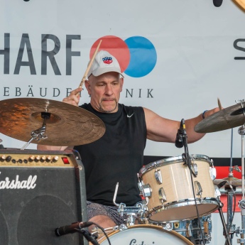 AlleWeltTreff: Frank Bülow und Acoustic Garden, 68. Darmstädter Heinerfest, 28.6. - 2.7.2018, (Foto: Christoph Rau, www.christoph-rau.de)