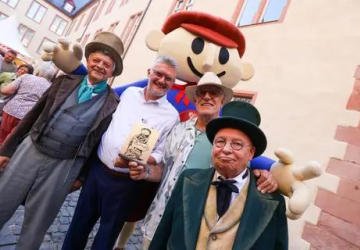 heinerfest datterich und maskottchen